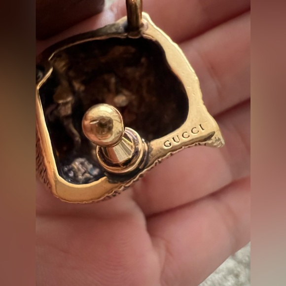 Gucci tiger head belt 70 cm - Picture 2 of 8